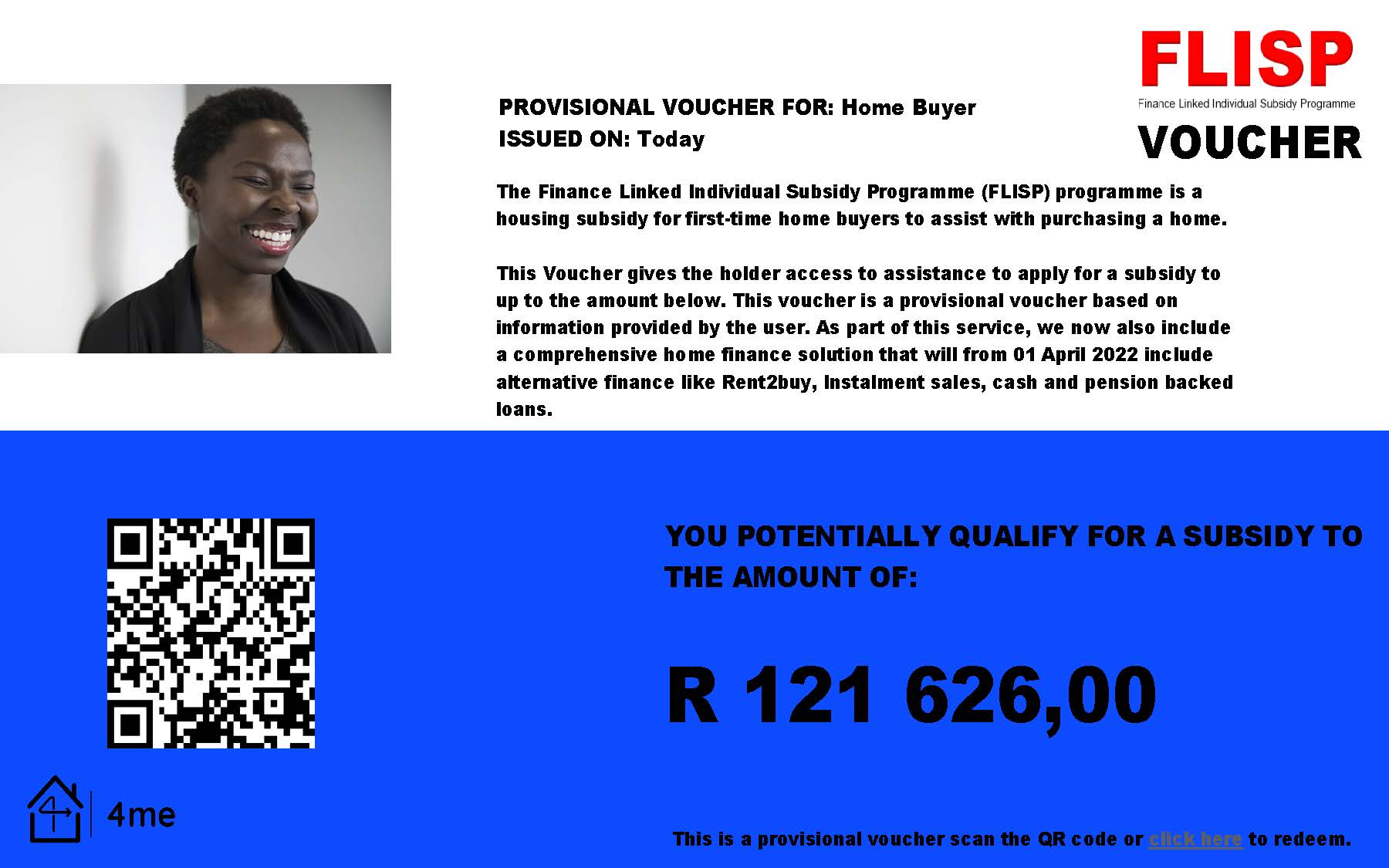 Flisp Voucher for Website